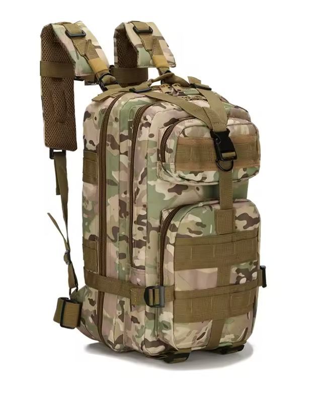 30L Trekking MOLLE Tactical Backpack (Blue)