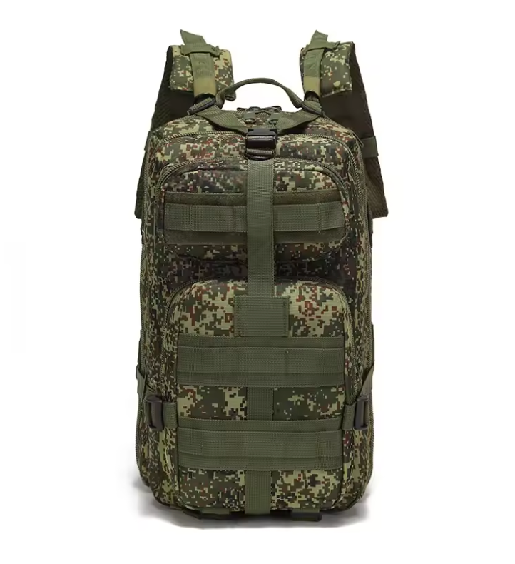 30L Trekking MOLLE Tactical Backpack (Gray)