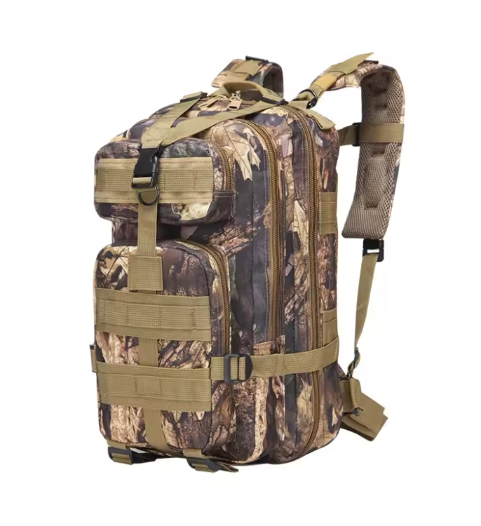 30L Trekking MOLLE Tactical Backpack (Dark Gray)