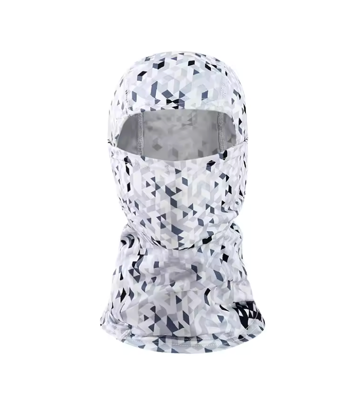 Tactical Balaclava Face Mask (Checkered Greywhite)